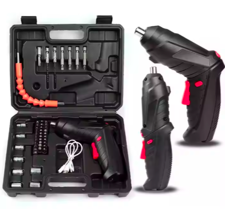 Kit de Visseuse Électrique Sans Fil avec Accessoires – Mallette Complète